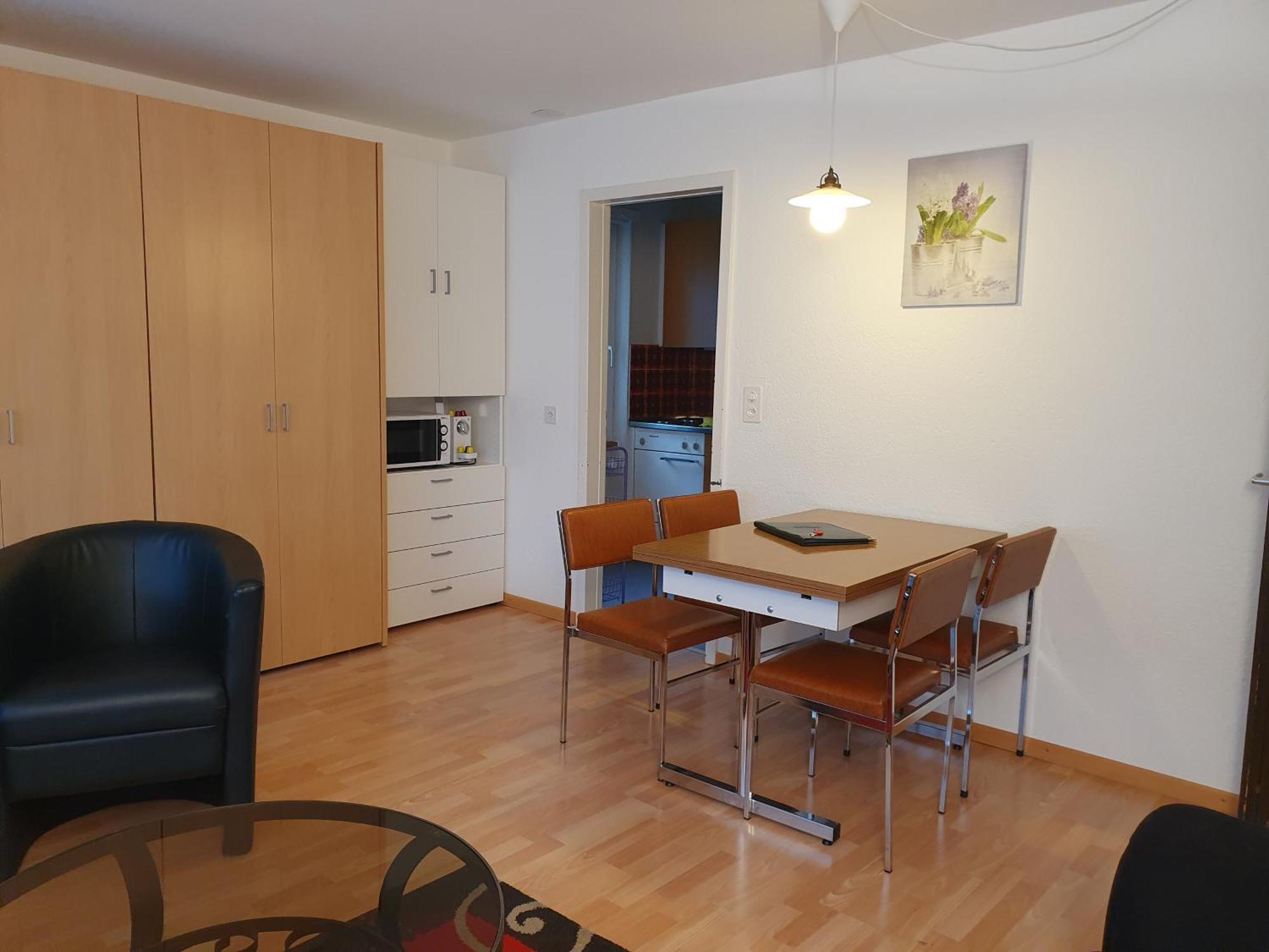 Appartamento Haus Marmotta Leukerbad Esterno foto