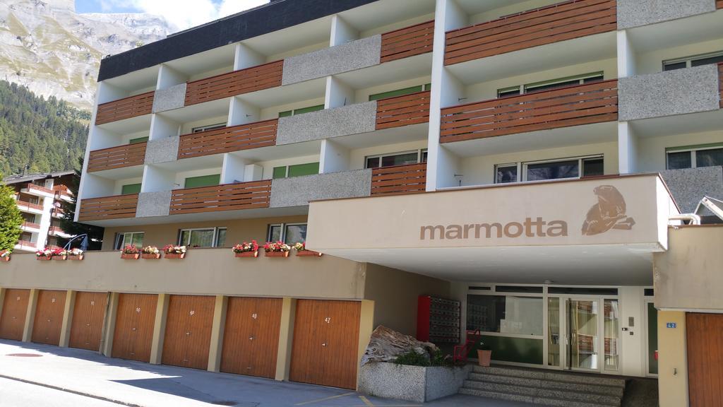 Appartamento Haus Marmotta Leukerbad Esterno foto