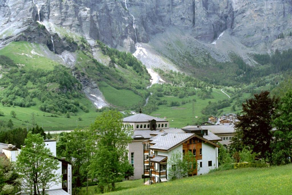 Appartamento Haus Marmotta Leukerbad Esterno foto