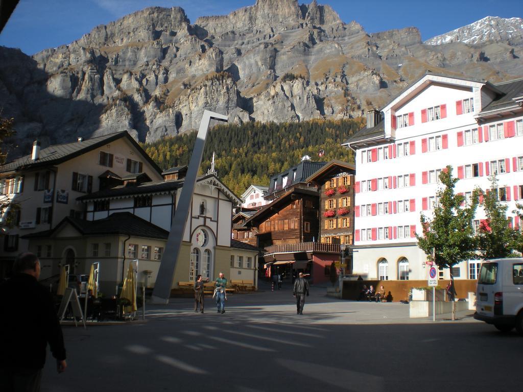 Appartamento Haus Marmotta Leukerbad Esterno foto