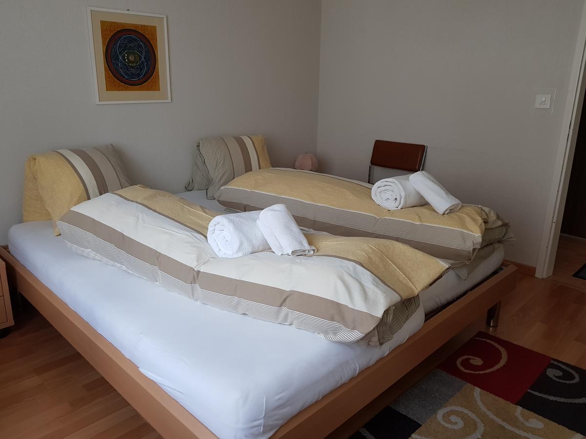Appartamento Haus Marmotta Leukerbad Esterno foto