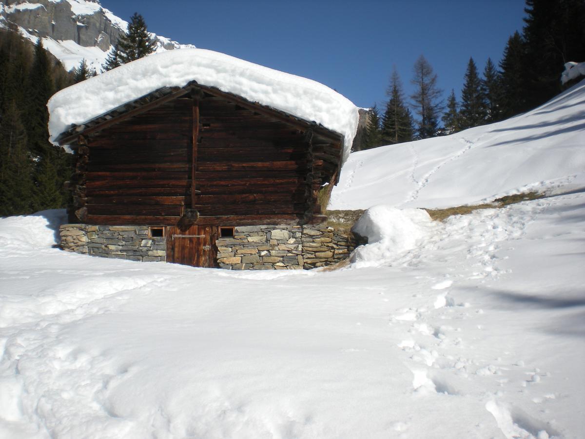 Appartamento Haus Marmotta Leukerbad Esterno foto
