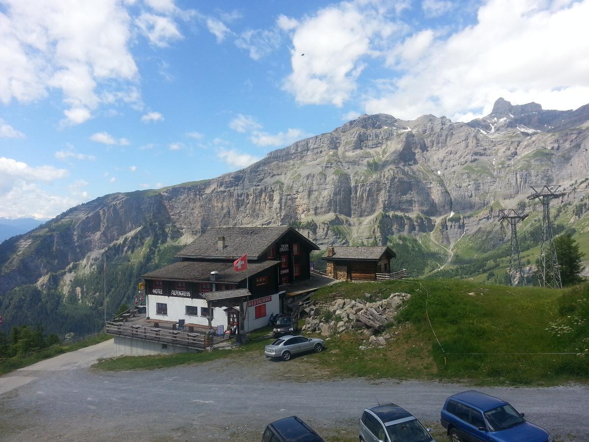 Appartamento Haus Marmotta Leukerbad Esterno foto