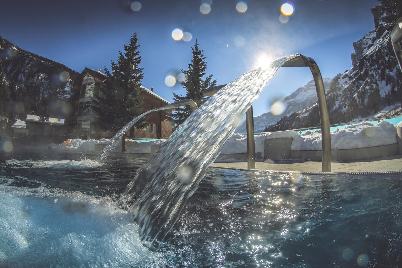 Appartamento Haus Marmotta Leukerbad Esterno foto
